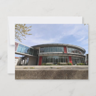 NEUBAU HAAGER REALSCHULE IM FRÜHLING VYKORT