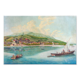 Neuchâtel, Schweiz Fototryck