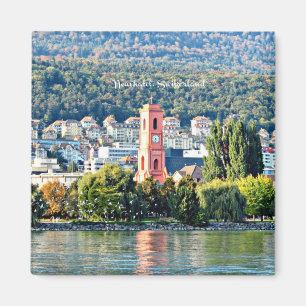 Neuchatel, Schweiz-landskap Magnet
