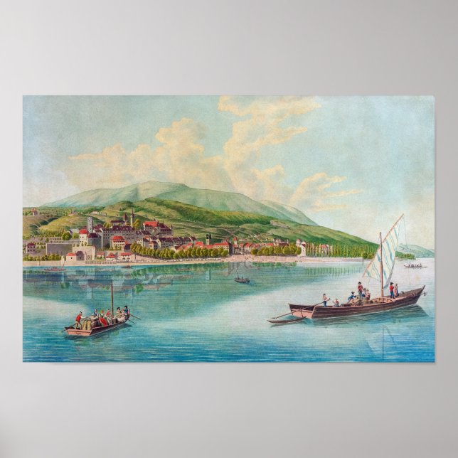 Neuchâtel, Schweiz Poster (Framsidan)