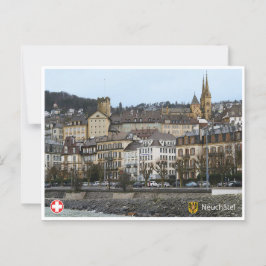 Neuchâtel - Schweiz Vykort