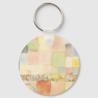 Neuer Stadtteil i M av Paul Klee Nyckelring