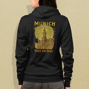 Neues Ratheus Sketcha Womens Fullt-Zip T Shirt