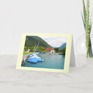 Neuhaus vid Sjö Thun Kort