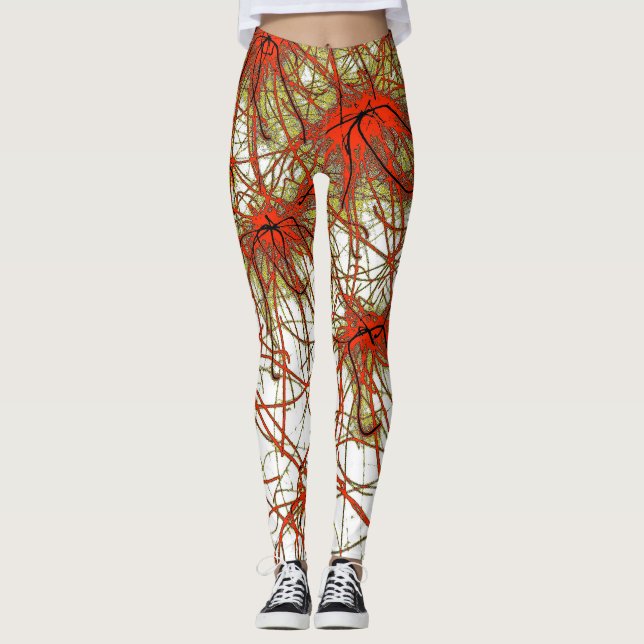 Neural Fire Leggings (Framsida)