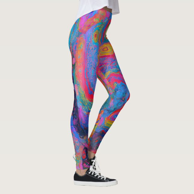 "Neural Fireparm" Leggings (Höger)