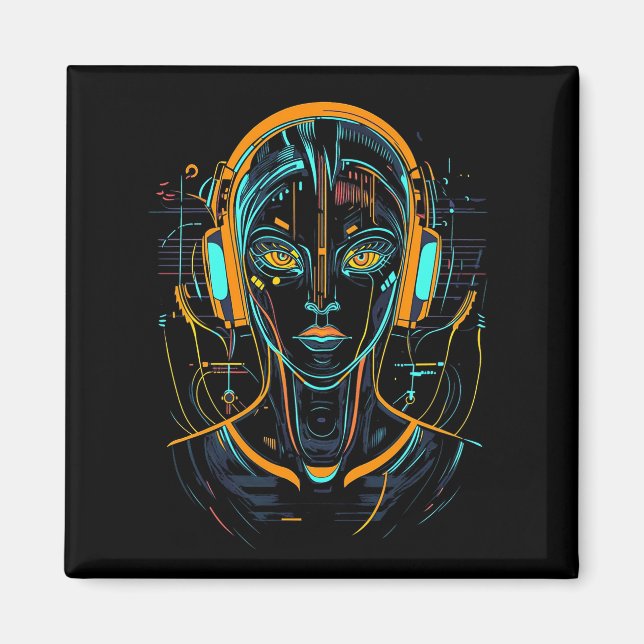 Neural frekvens magnet (Framsidan)