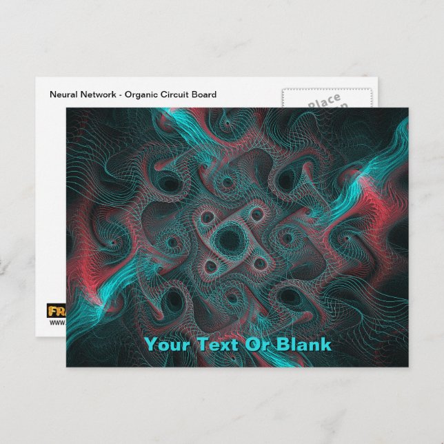 Neural Network Vykort (Fram/baksida)