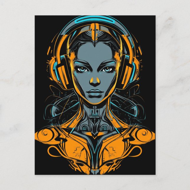 Neural Override Vykort (Framsida)