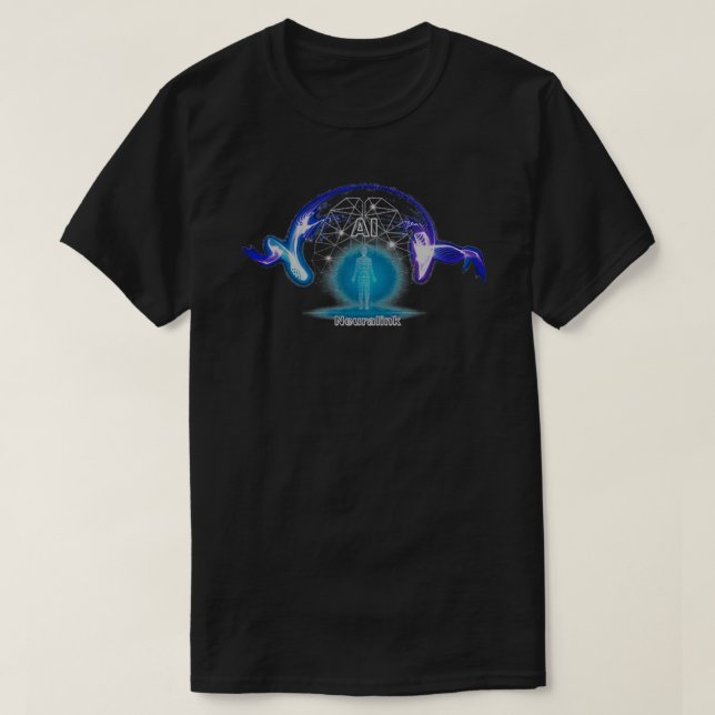 Neuralink Artificial Intelligence T Shirt (Design framsida)