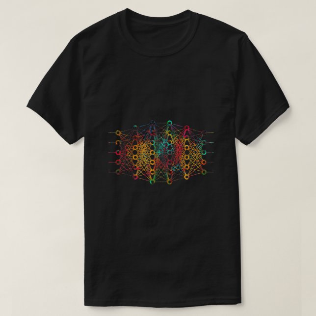 Neuralt nätverk 1 t shirt (Design framsida)