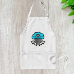 Neuralt nätverk förkläde<br><div class="desc">Ett nervnätsdiagram. Den här designen ser ut att vara verkligen för dessa Apron</div>
