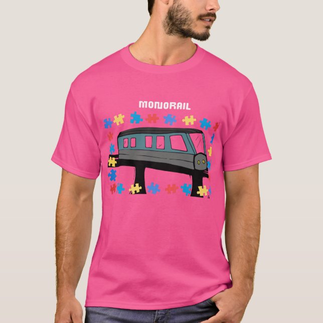 Neuro Autism Aspergers Sensory T Shirt (Framsida)