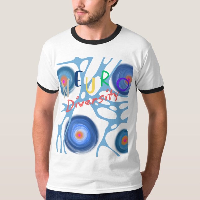 Neuro Autism Aspergers Sensory T Shirt (Framsida)
