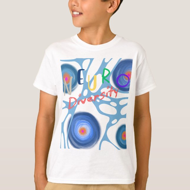 Neuro Autism Aspergers Sensory T Shirt (Framsida)