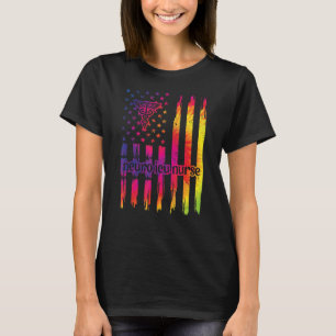 Neuro Icu Nurse US Flagga Neurology Intensive Care T Shirt