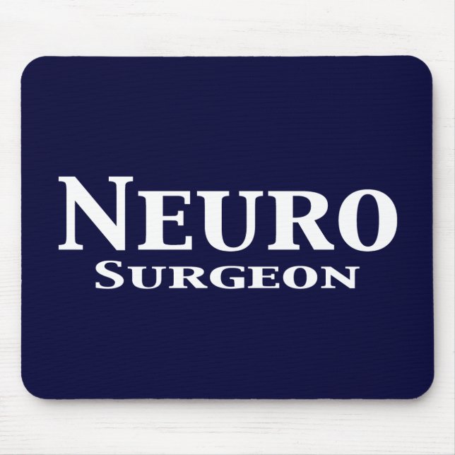 Neuro kirurggåvor musmatta (Framsidan)