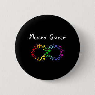 Neuro-kö! Lgbtq Gay pride! Neurodiversity Autisti Knapp