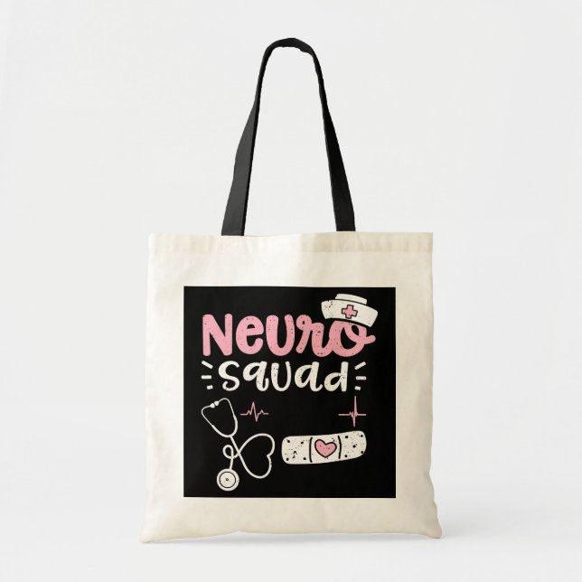Neuro Neuro Squad Nurse Ord Tygkasse (Framsidan)