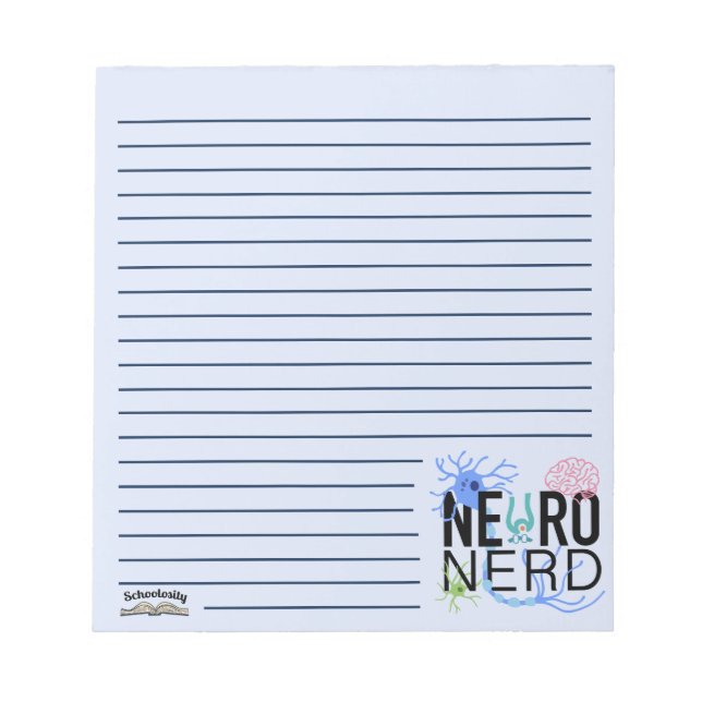 Neuro nörd neurovetenskap anteckningsblock (Framsida)