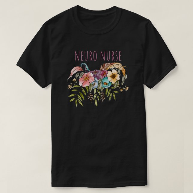 Neuro Nurse Nurse Studenten Gift for Women T Shirt (Design framsida)