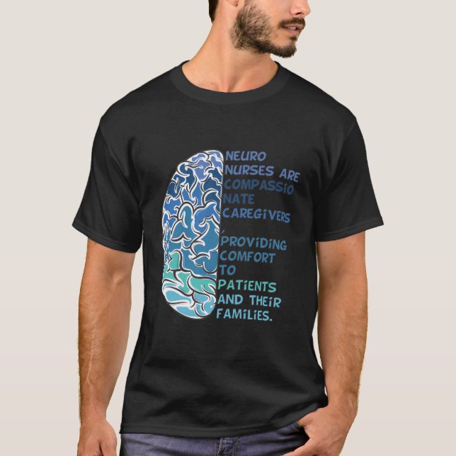 Neuro Nurse Work School Funny Team Squad Gifts Wom T Shirt (Framsida)