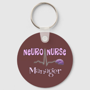 Neuro sjuksköterskachefgåvor nyckelring