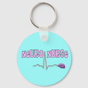 Neuro sjuksköterskagåvor nyckelring