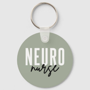 Neuro Sjukvårdssjuksköterskeuppskattningsgåvor Nyckelring
