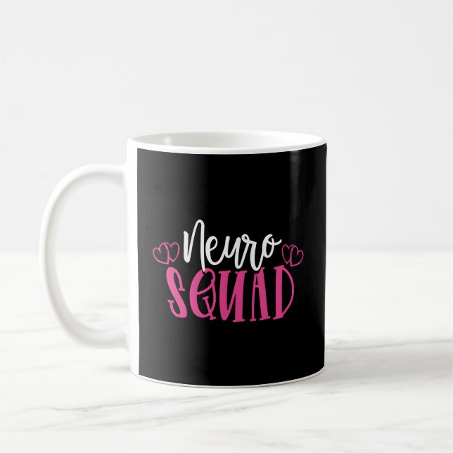 Neuro Squad Medical Neuroscience Neurology Nurse N Kaffemugg (Vänster)