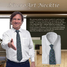 Neuroart Stached Glass Neck Tie Slips