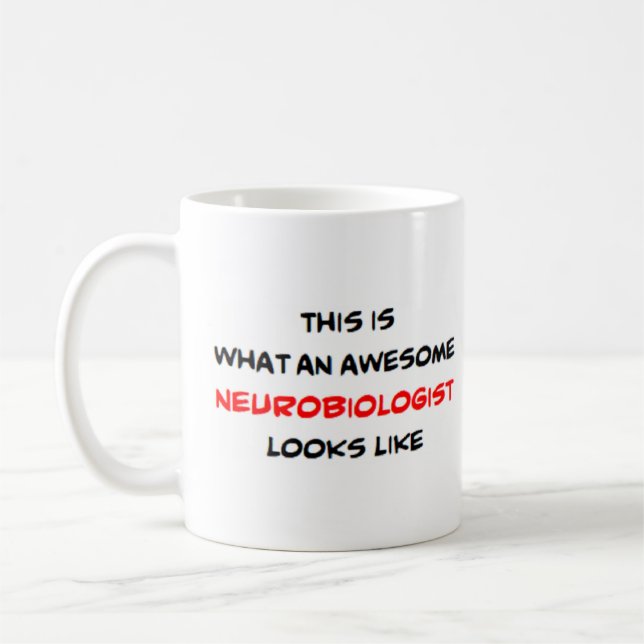 neurobiolog, fantastisk kaffemugg (Vänster)