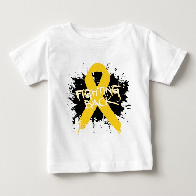 Neuroblastoma cancer - stridighetbaksida tee shirt (Framsida)