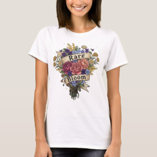 Neurodivergent blomsterestetik - Sällsynt blomning T Shirt