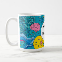 Neurodivergent Hjärnkaos ADHD Autism Gåva Kaffemugg