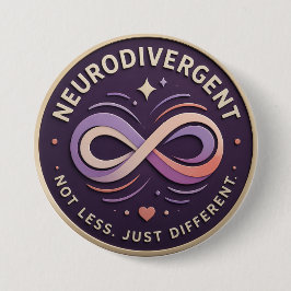 Neurodivergent. Inte Mindre. Bara Annorlunda Påstå Knapp