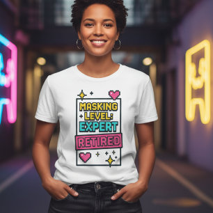 Neurodivergent Pride-present för vuxna, daglig sli T Shirt