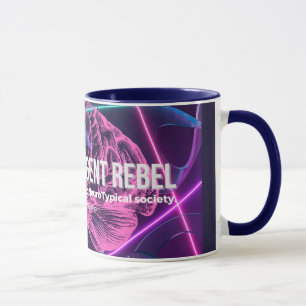 NeuroDivergent Rebel vägrar assimilering Mugg