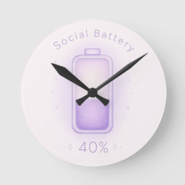 Neurodivergent social batteri Autism ADHD AuDHD Rund Klocka