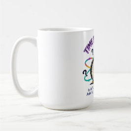 Neurodivergent Time Blindness  - Funny Sarcastic  Kaffemugg