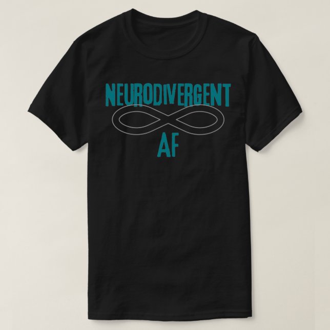 Neurodivergerande AF 2 T Shirt (Design framsida)