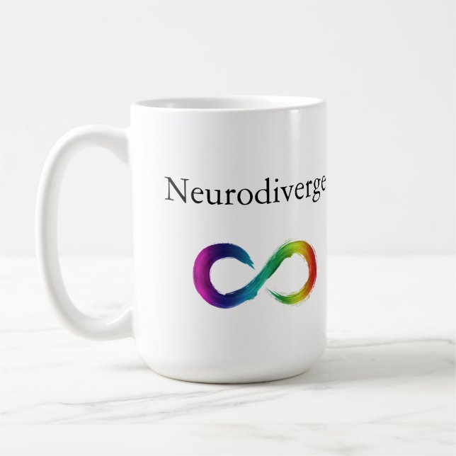 Neurodivergerande Kaffemugg (Vänster)
