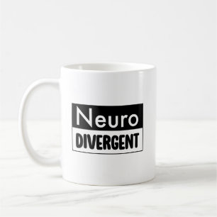 Neurodivergerande   Medvetenhet om mångfald i Euro Kaffemugg