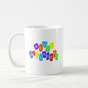 Neurodivergerande   Medvetenhet om neurodiversitet Kaffemugg