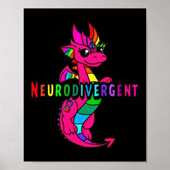 Neurodivergerande Poster (Framsidan)