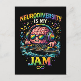 Neurodiversitet Är Min Grej Vykort