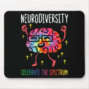 Neurodiversitet Hjärna Autism Medvetenhet Asd Adhd Musmatta