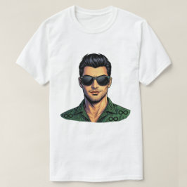 Neurodiversitet Pop Art Man ADHD Autism Stolthet  T Shirt