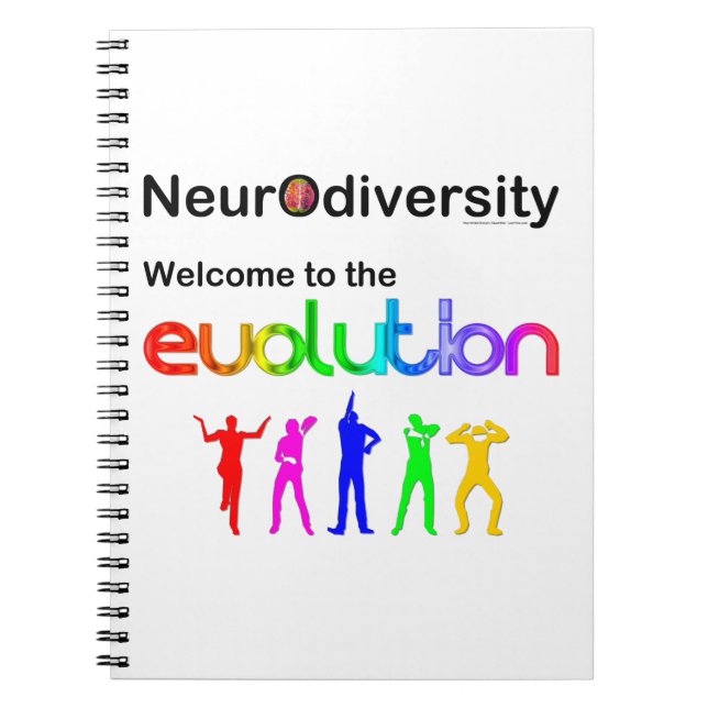 Neurodiversitet Välkommen till evolutionen Anteckningsbok (Framsidan)