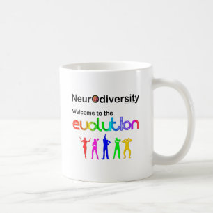 Neurodiversitet Välkommen till evolutionen Kaffemugg